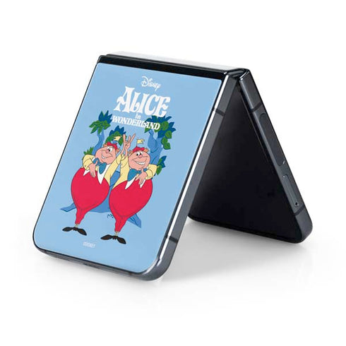 Disney Alice in Wonderland Tweedle Dee and Tweedle Dum Galaxy Z Flip5 5G Skin